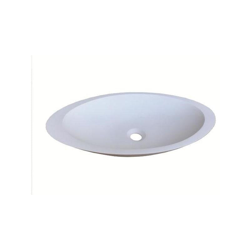 Oval Above Counter Ceramic Basin 550x350x100mm