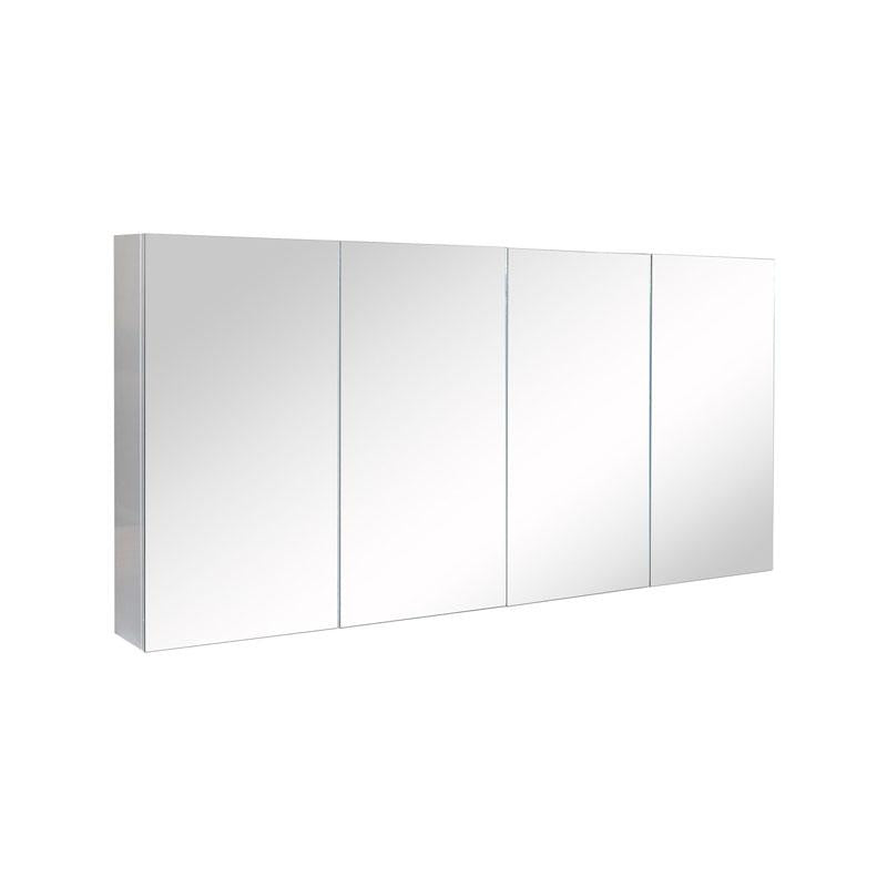 Bathroom Pencil edge MDF Polyurethane white Three Doors 1200* 720*150mm